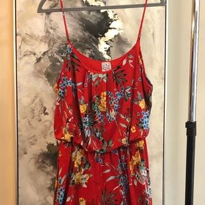 Floral summer jumpsuit